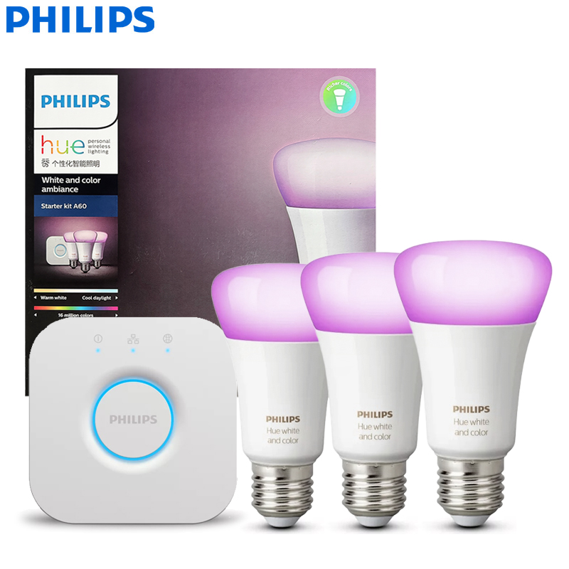 Philips Light Hue White - مجموعة أدوات الضوء الذكية من Philips