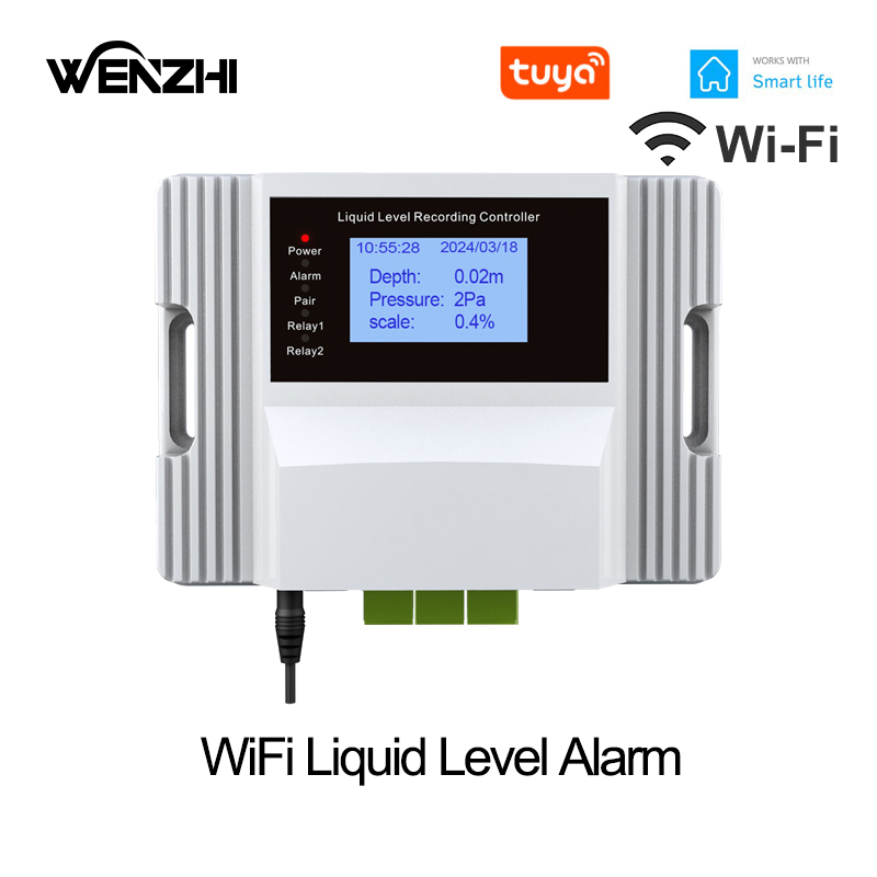 Water Alarm Sensor - جهاز استشعار مستوى السوائل واي فاي