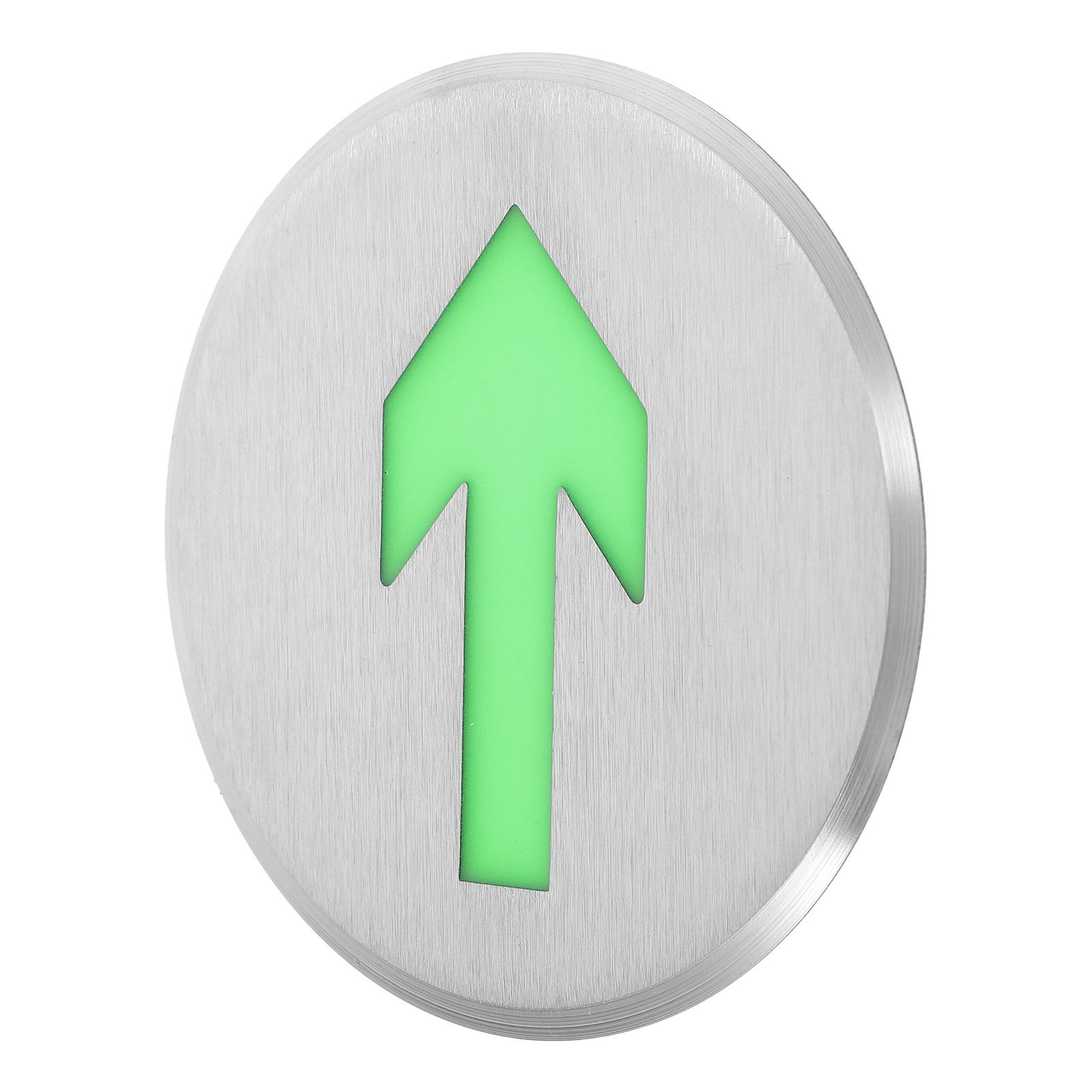 Emergency Exit Sign - علامة أرضية مضيئة على شكل سهم