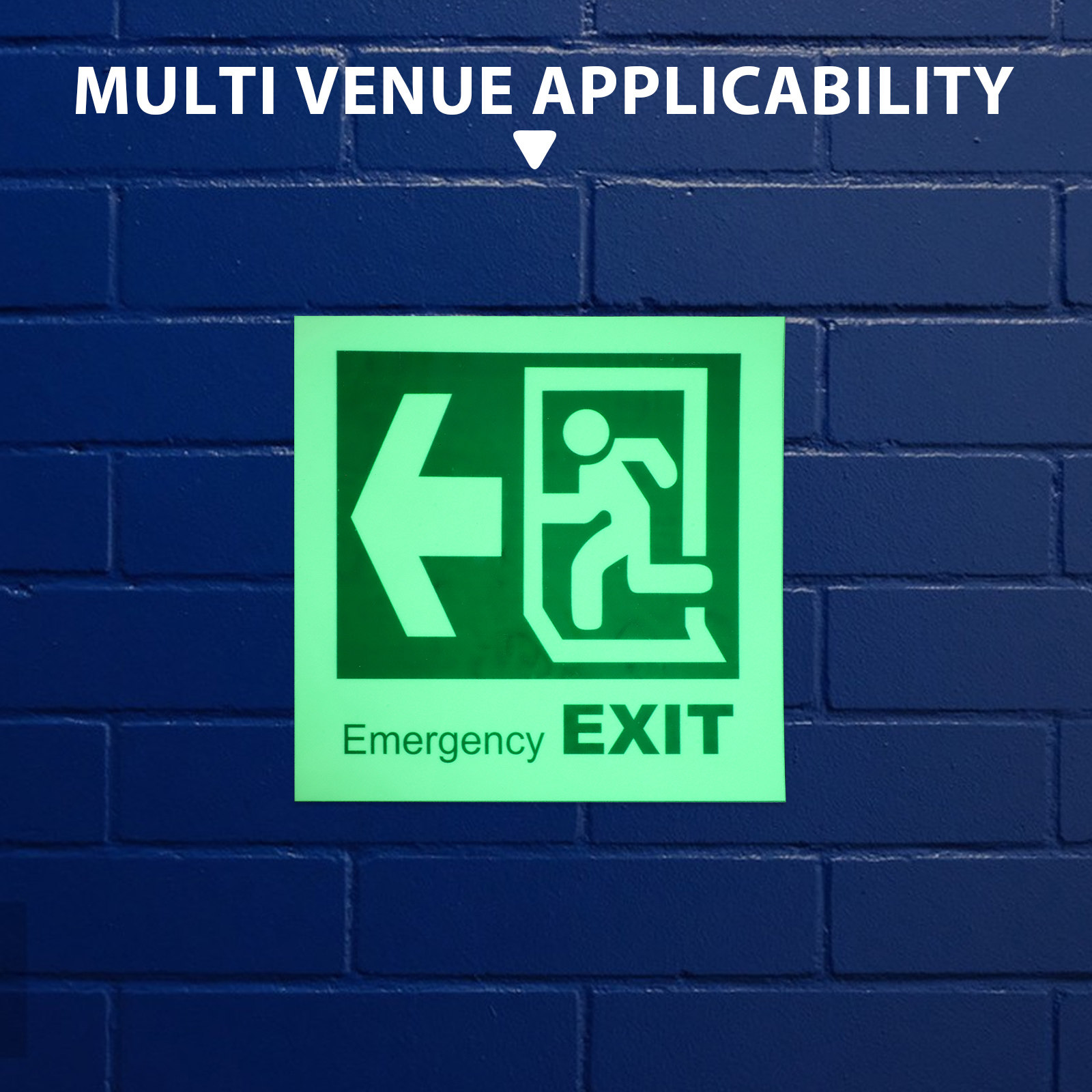 ملصق إشارة خروج الطوارئ ذاتي ا - مراجعة Emergency Exit Sign وسعره