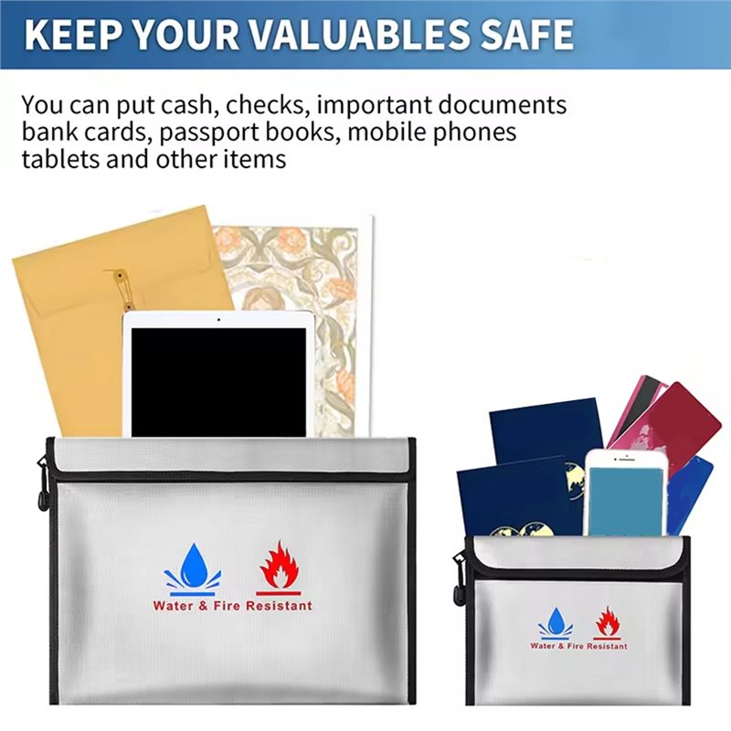 حقيبة مستندات N35R مقاومة للحر - مراجعة Fire Safe Document وسعره