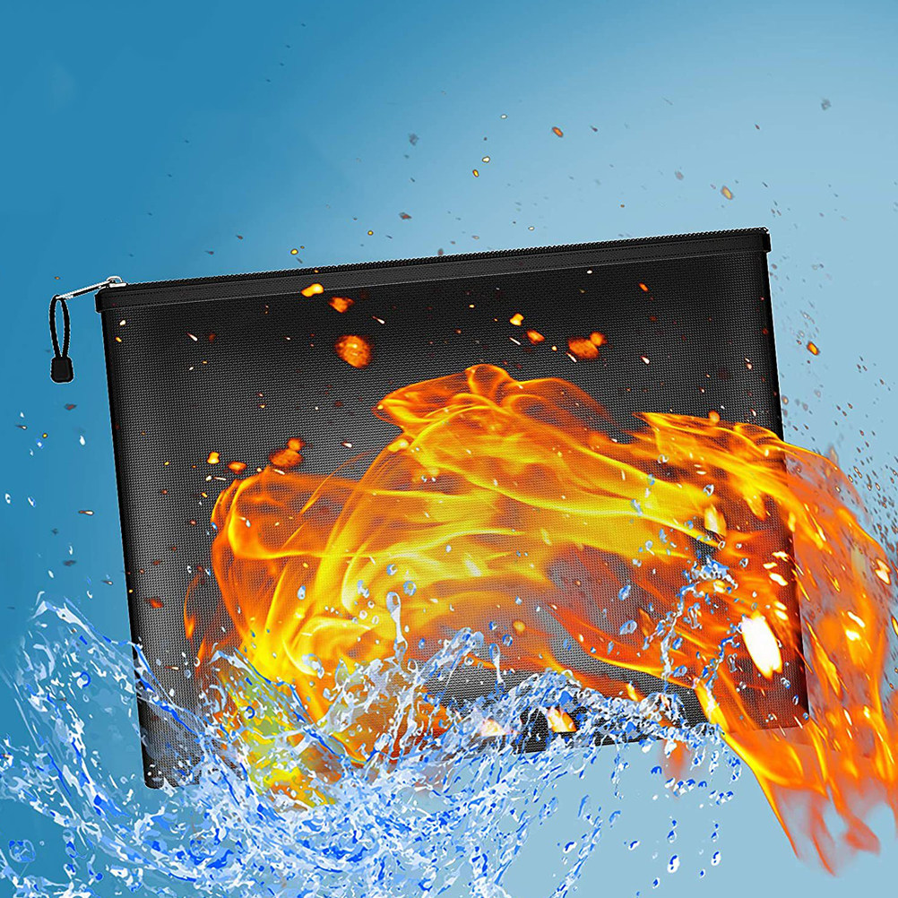 حقيبة مستندات مقاومة للحريق وا - مراجعة Fire Safe Document وسعره