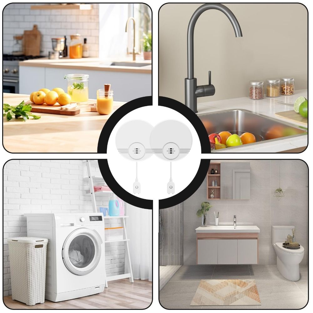 جهاز إنذار تسرب المياه ثنائي ا - مراجعة Water Alarm Sensor وسعره