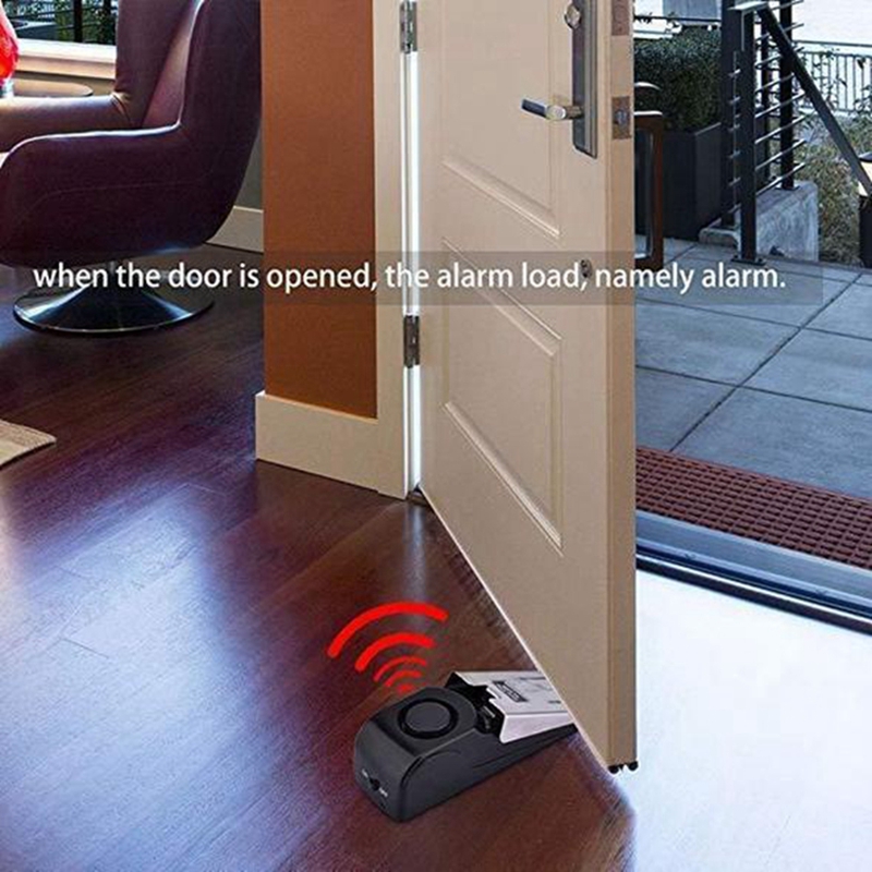 قفل إنذار لاسلكي للأبواب بمستش - مراجعة Door Stop Alarm وسعره