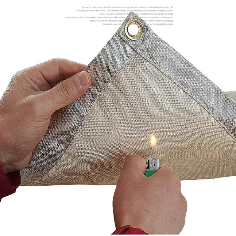 بطانية مقاومة للحرارة العالية  - مراجعة Fire Blanket Kitchen وسعره